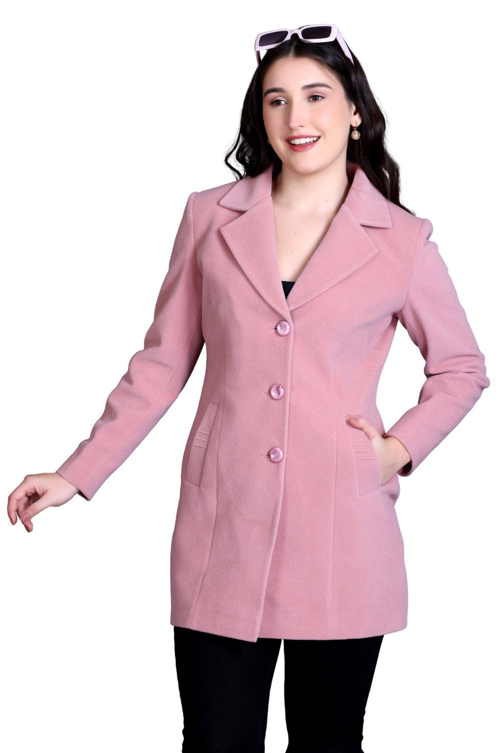 5047 Medium Pink Coat image 4
