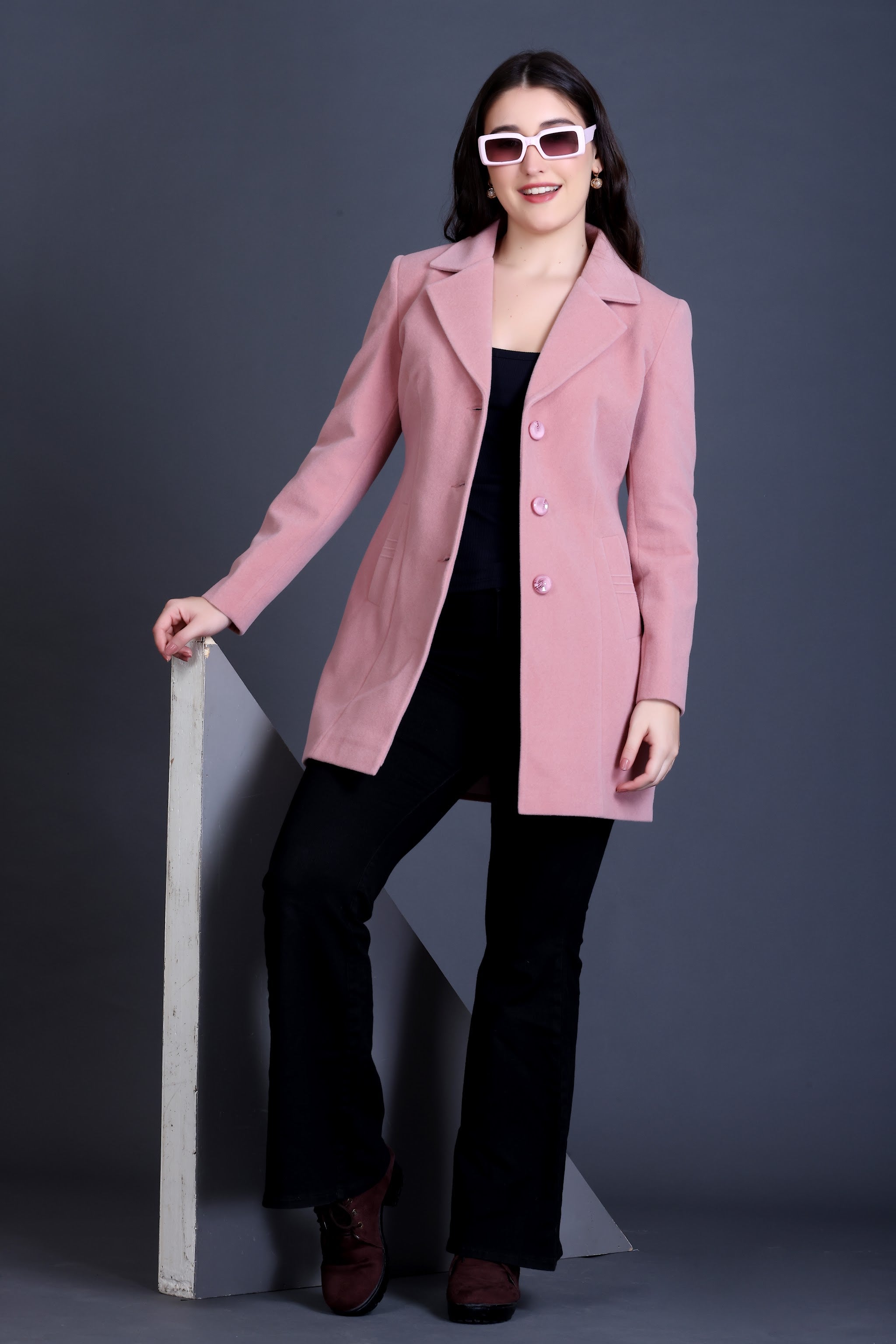 5047 Medium Pink Coat image 7