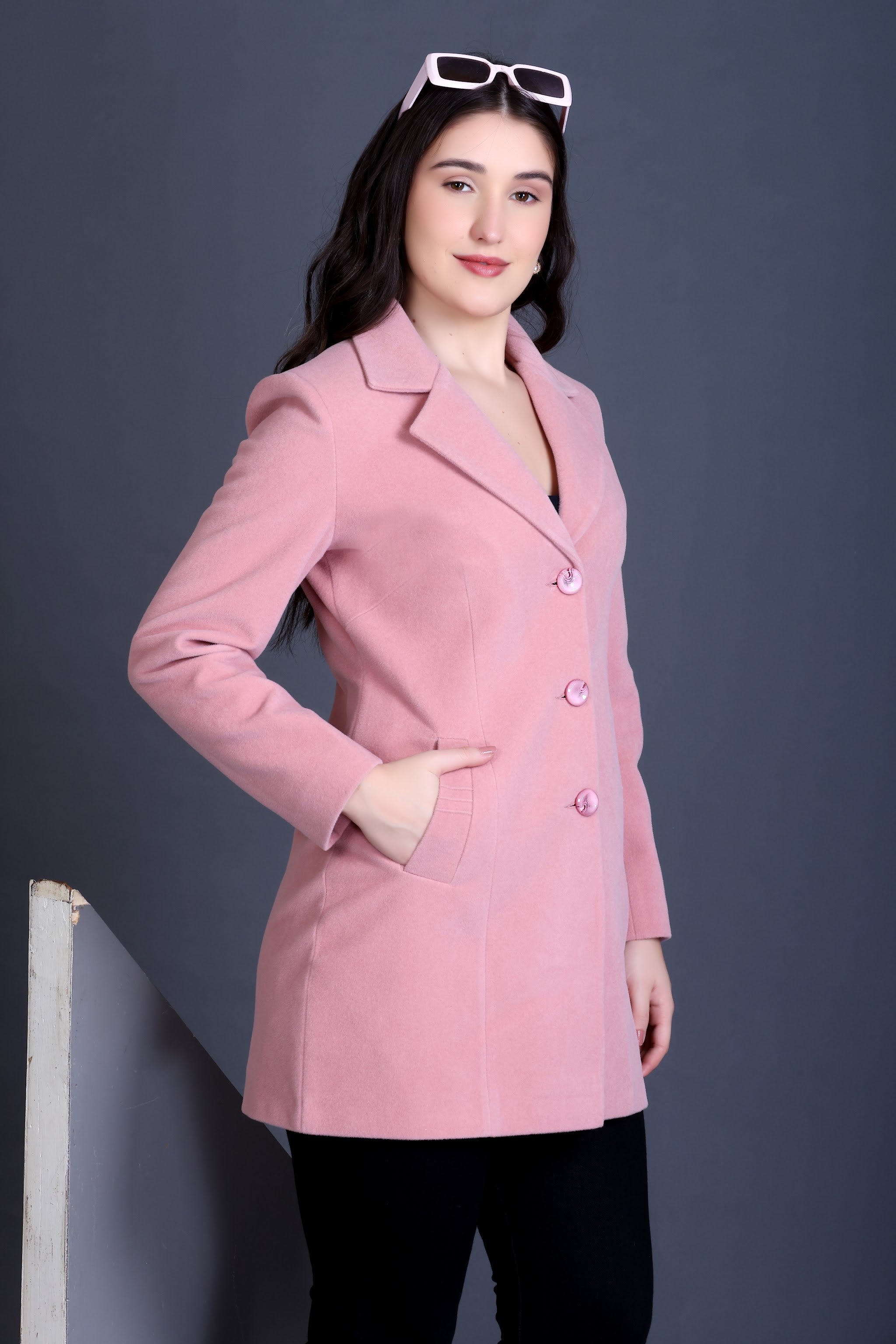 5047 Medium Pink Coat image 10