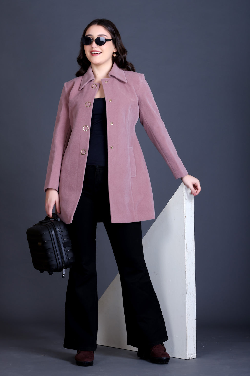 5049 Medium Mauve Coat image 2