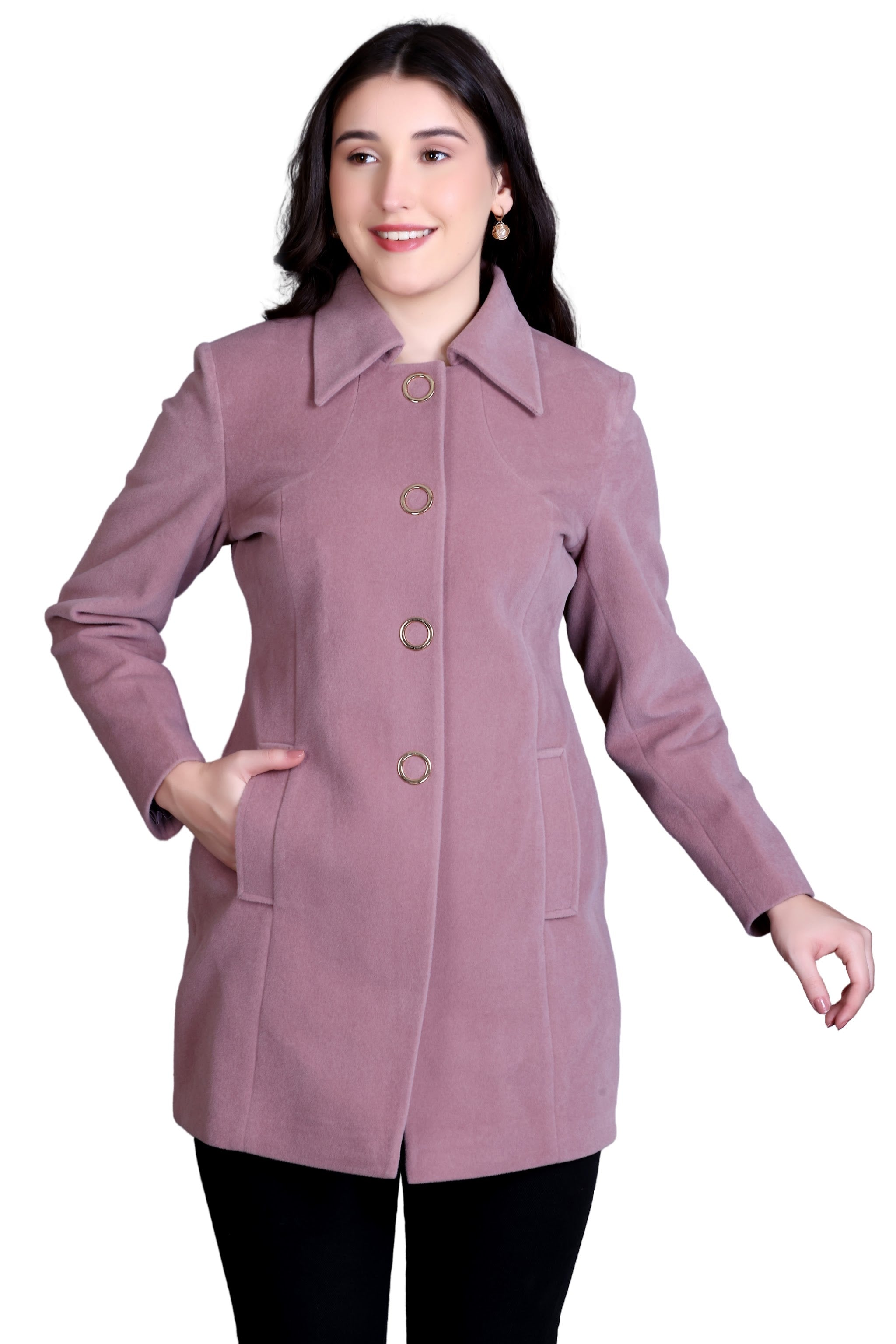 5049 Medium Mauve Coat image 5
