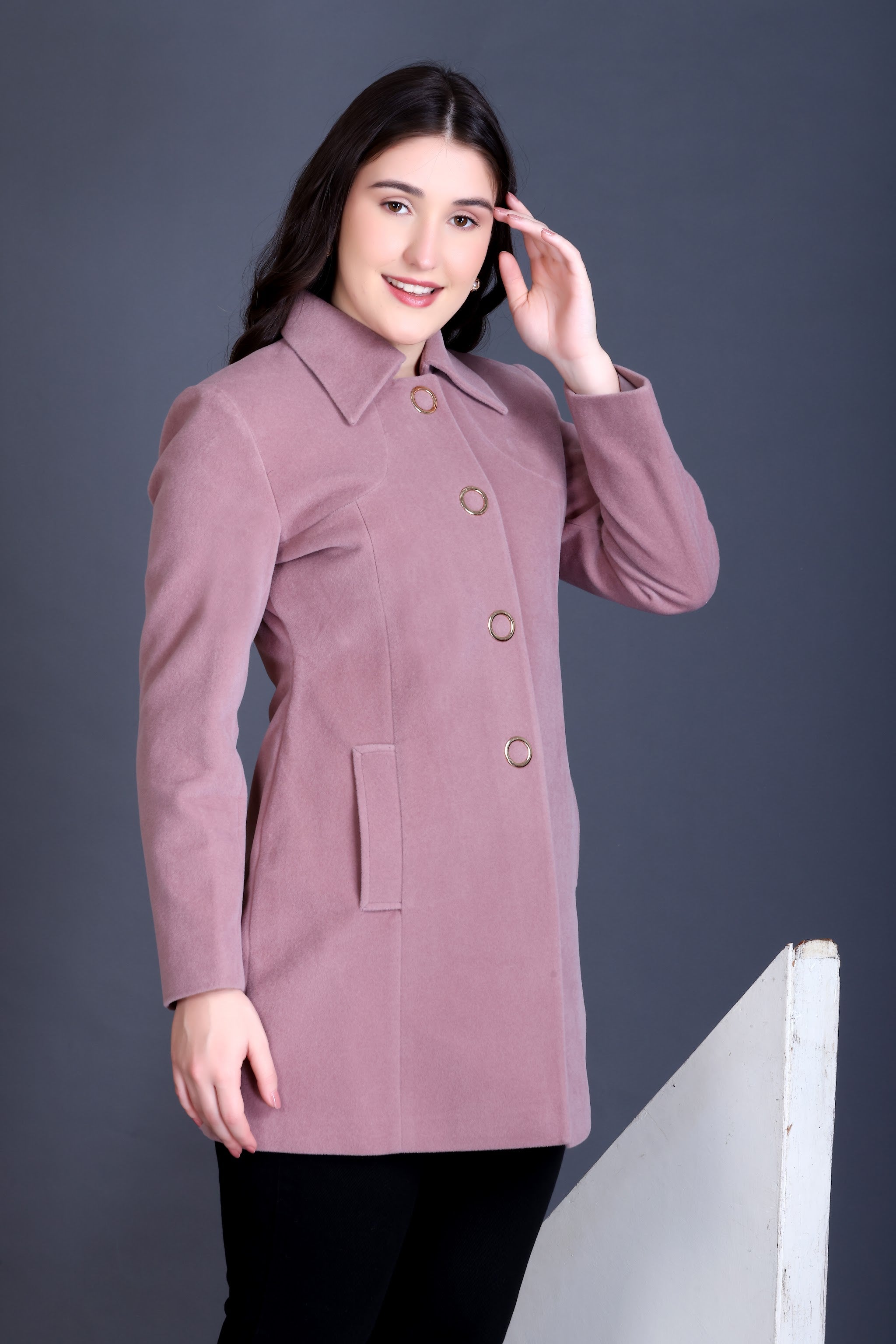 5049 Medium Mauve Coat image 13