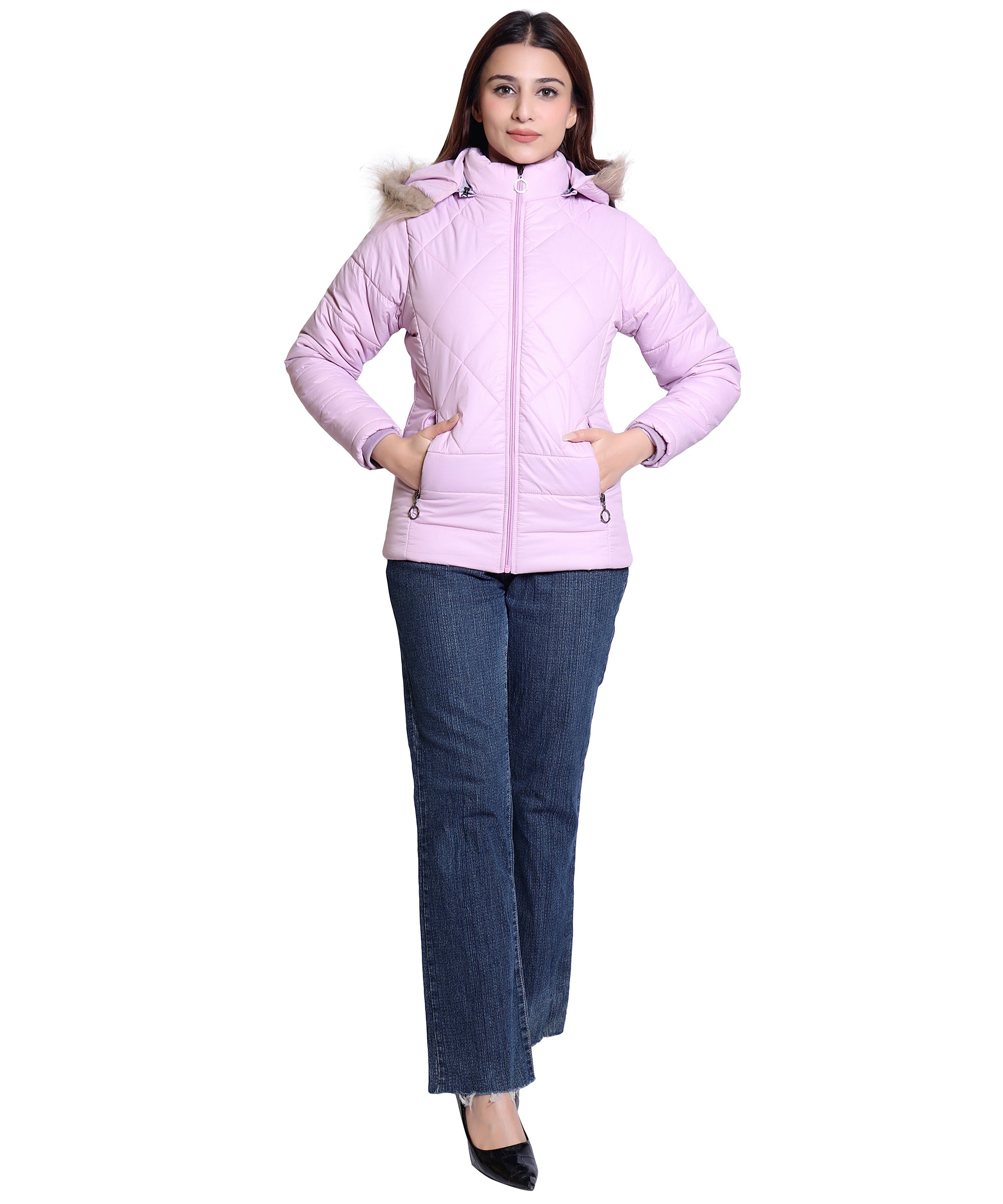 C11 Full Sleeve Lavender Jacket front view