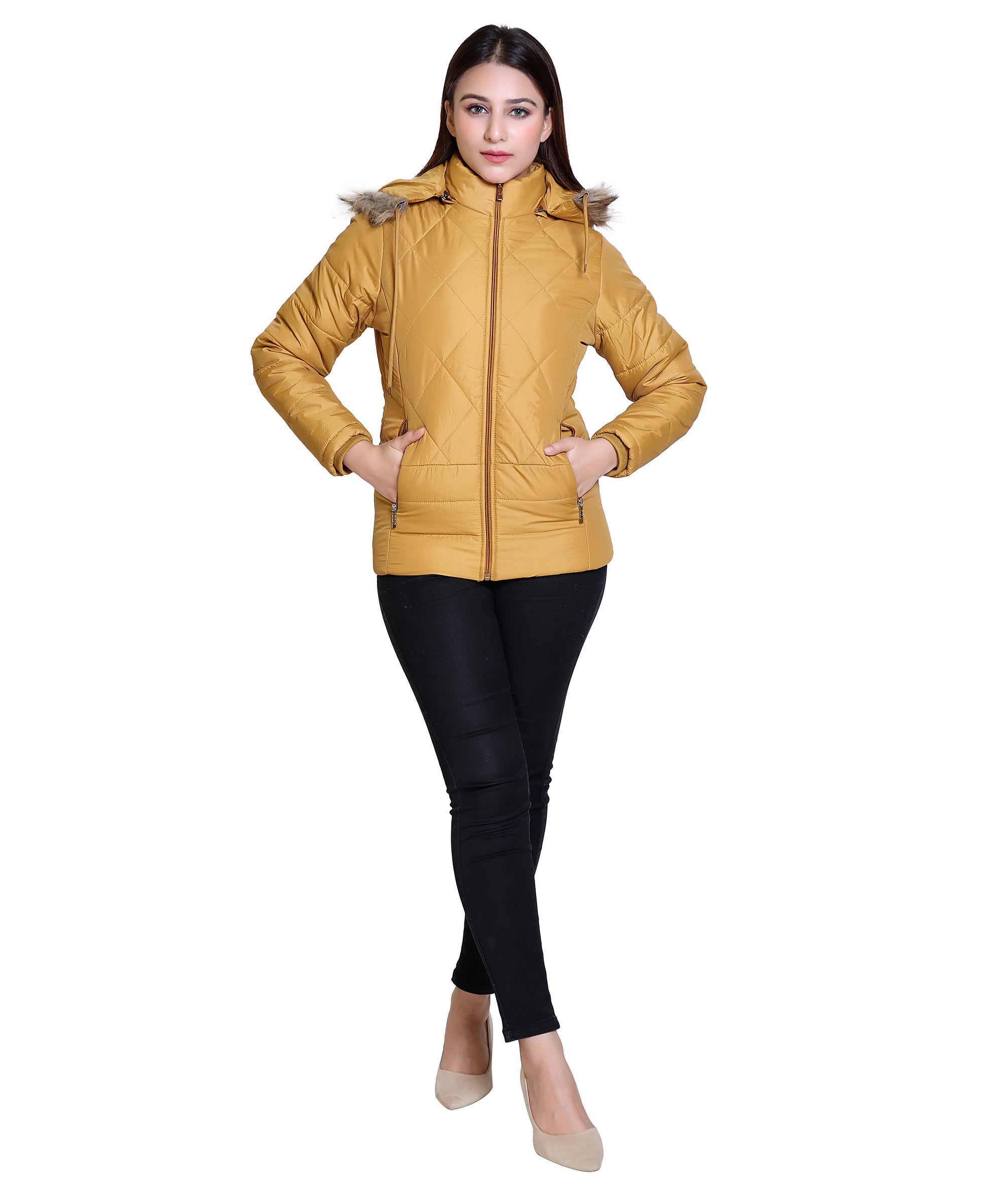 C11 Full Sleeve Mustard Jacket front view