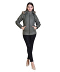 C11 Full Sleeve Olive Jacket front view