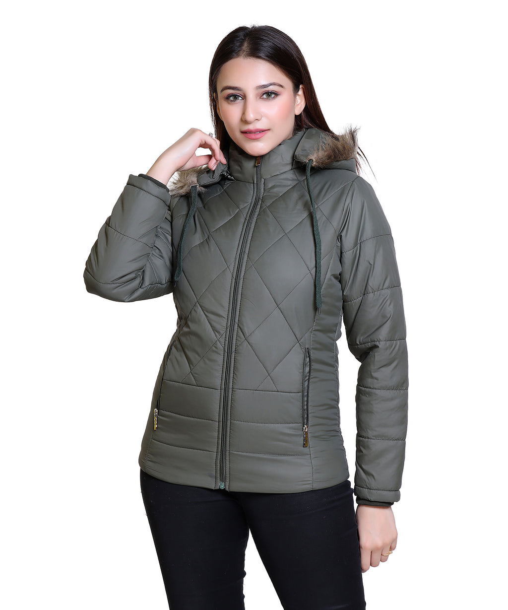 C11 Full Sleeve Olive Jacket image 2