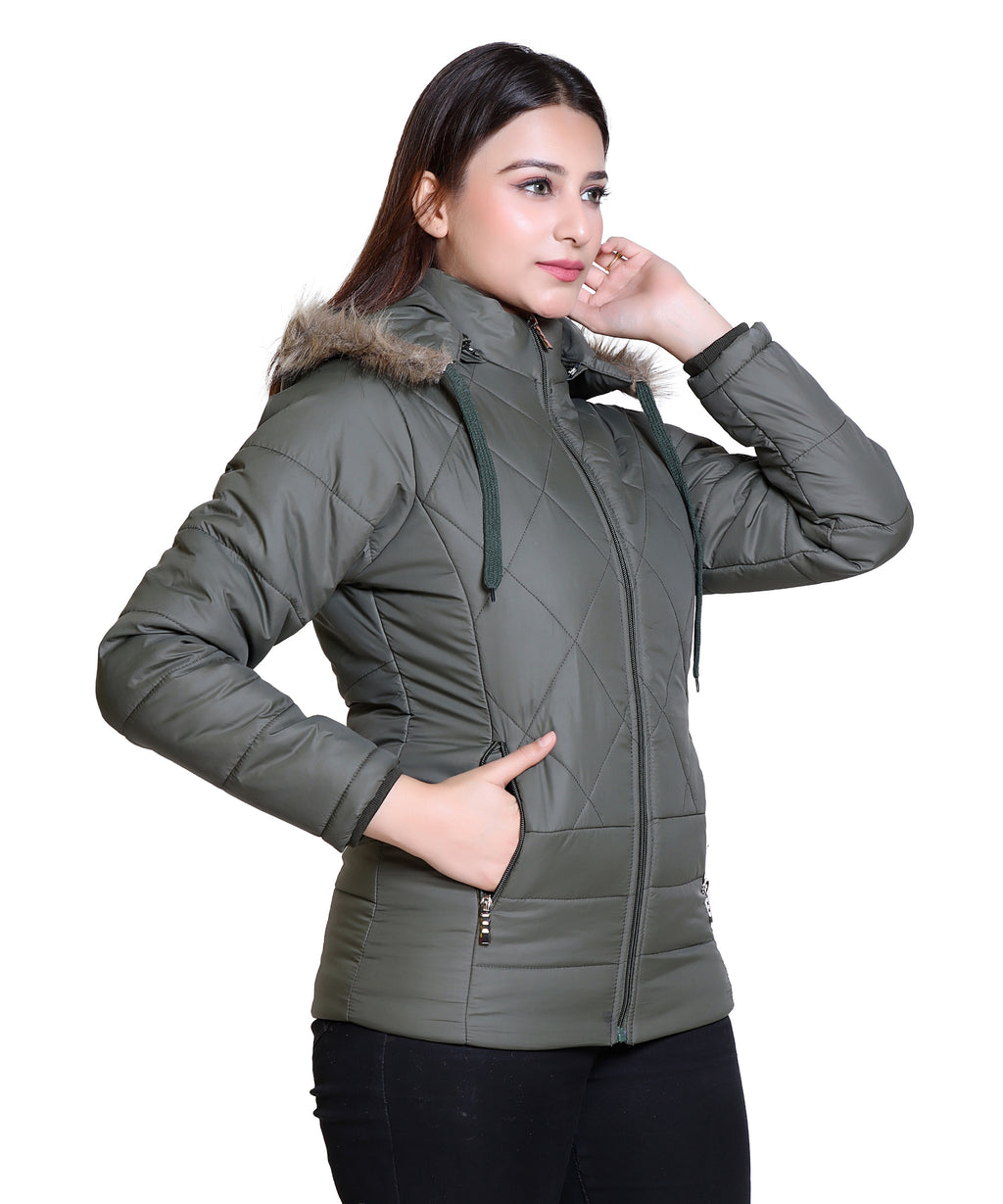 C11 Full Sleeve Olive Jacket image 3