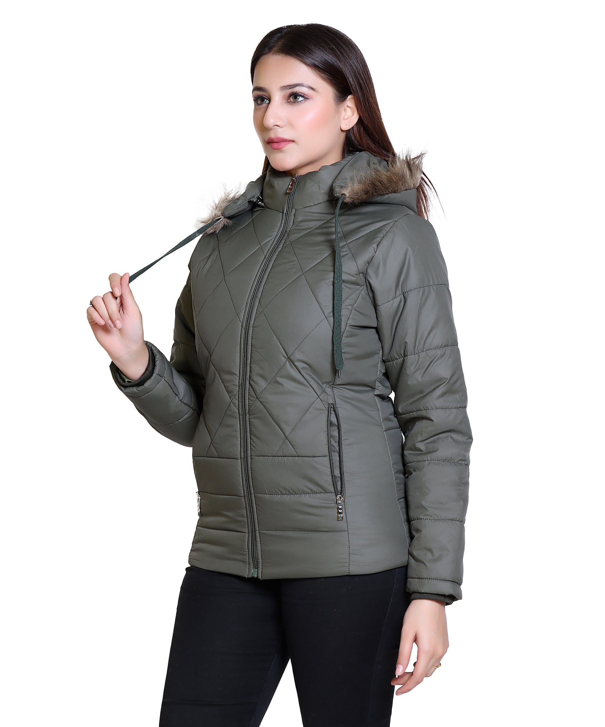 C11 Full Sleeve Olive Jacket image 4
