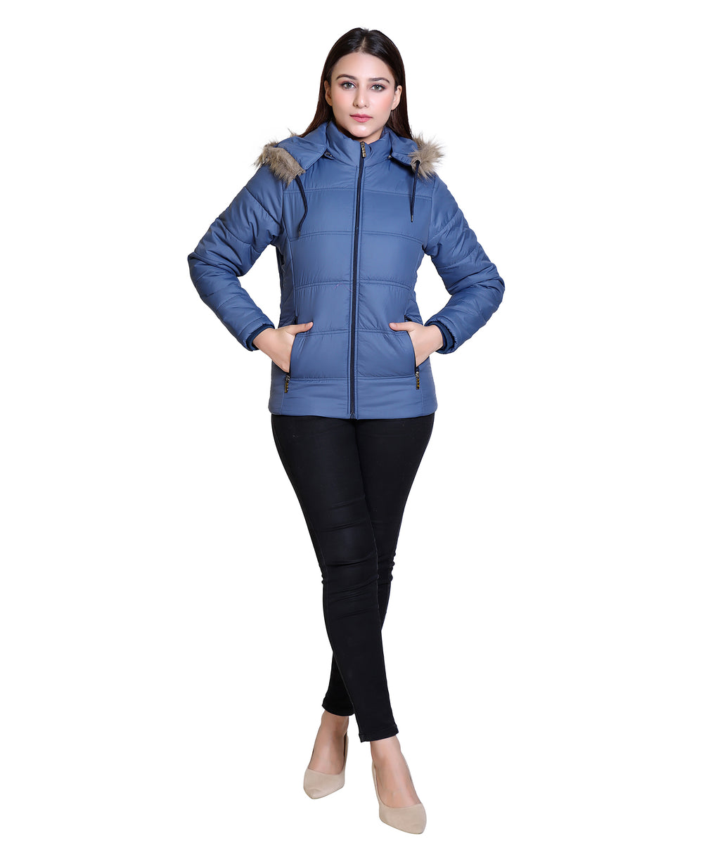 C12 Full Sleeve Light Navy Jacket front view