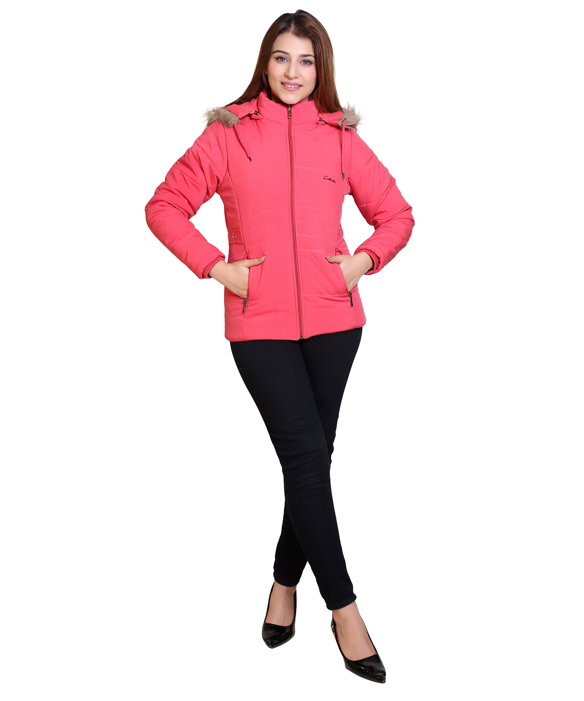 C13 Tomato Jacket front view