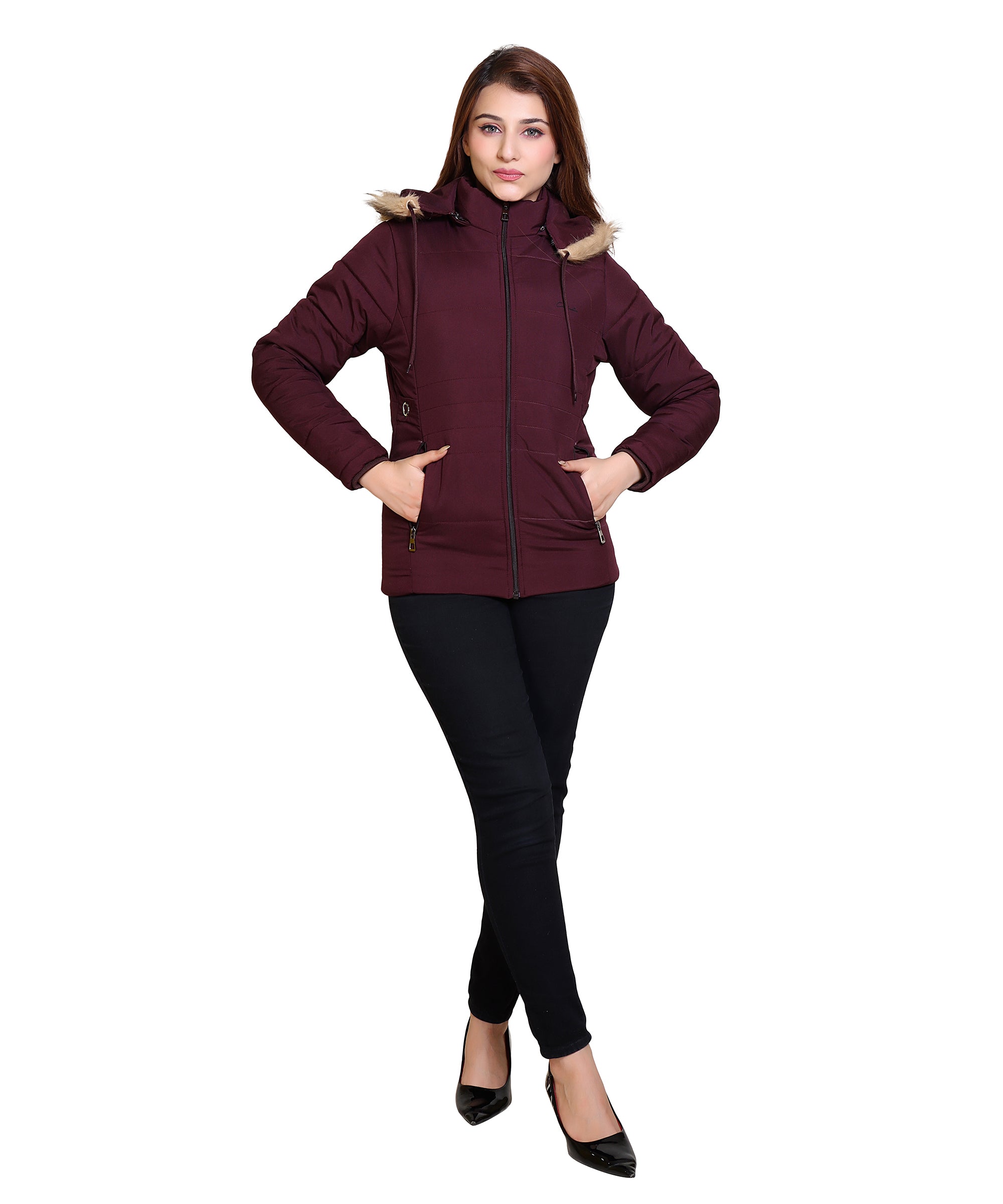C13 Wine Jacket front view