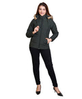 C14 Olive Jacket front view