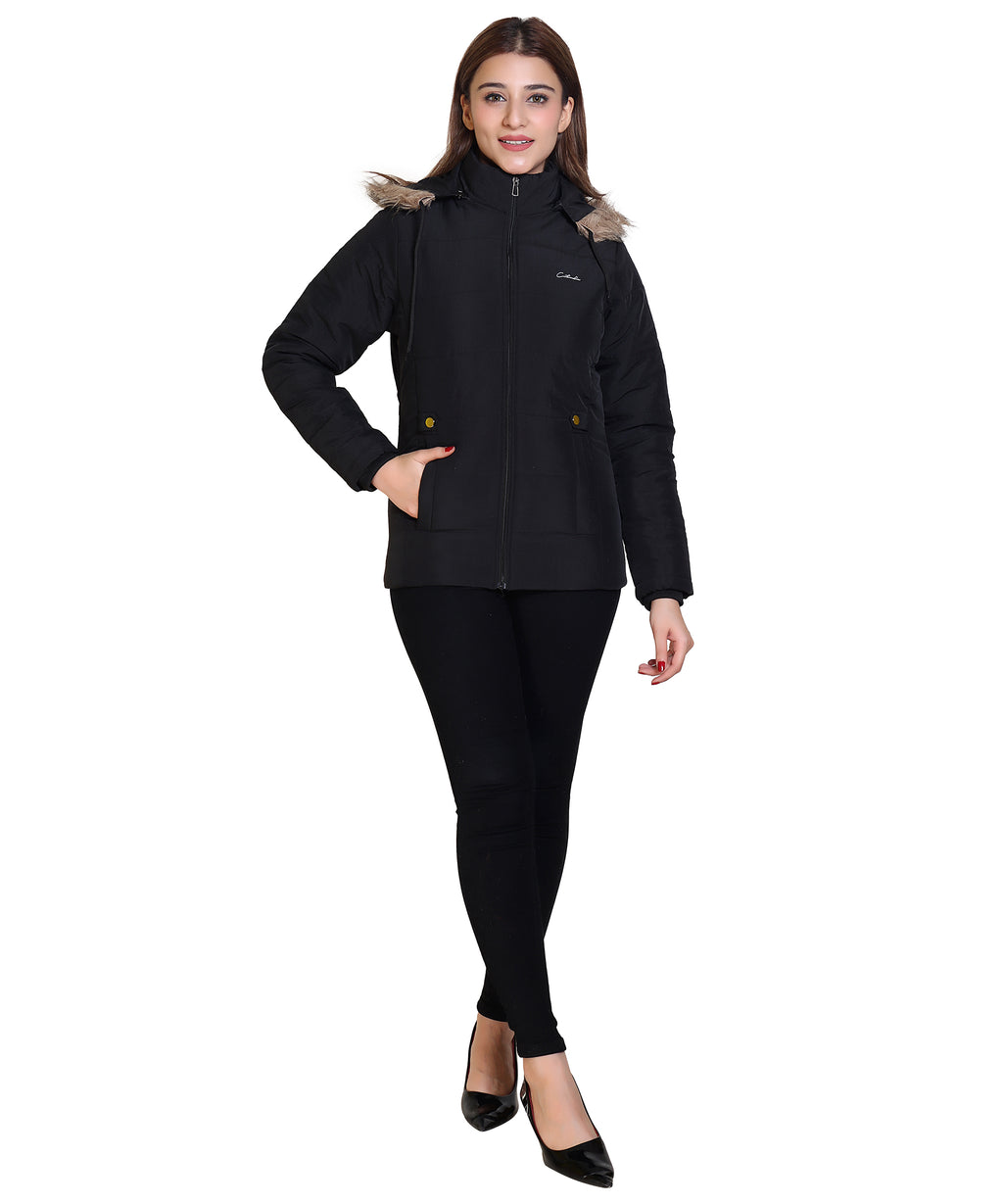 C19 Black Jacket front view