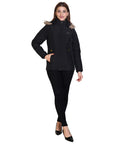 C19 Black Jacket front view