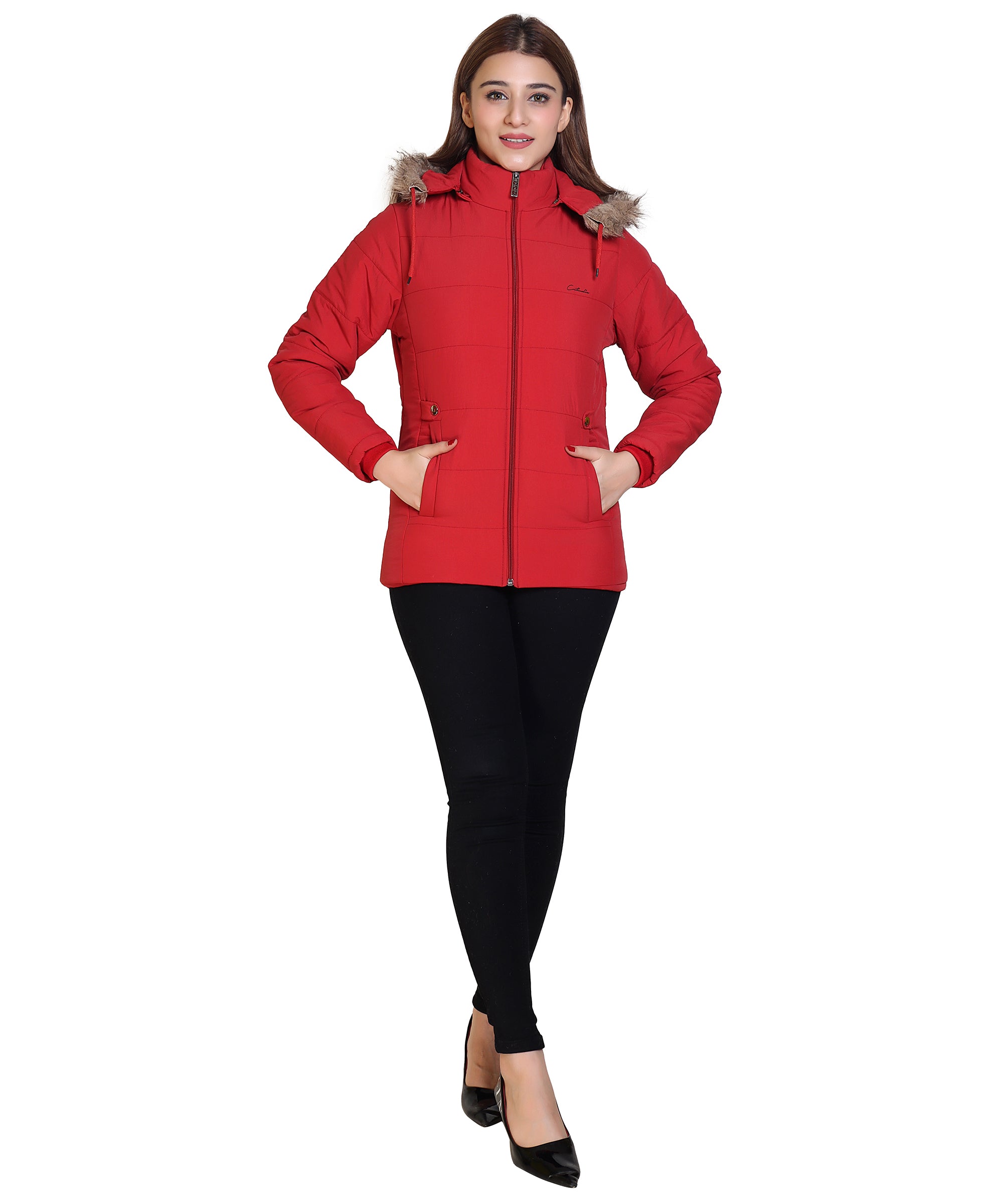 C19 Red Jacket front view