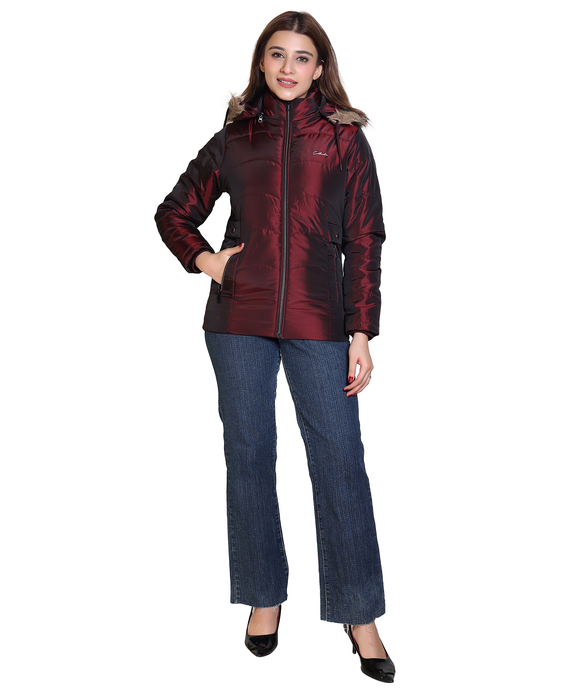 C21 Wine Jacket front view