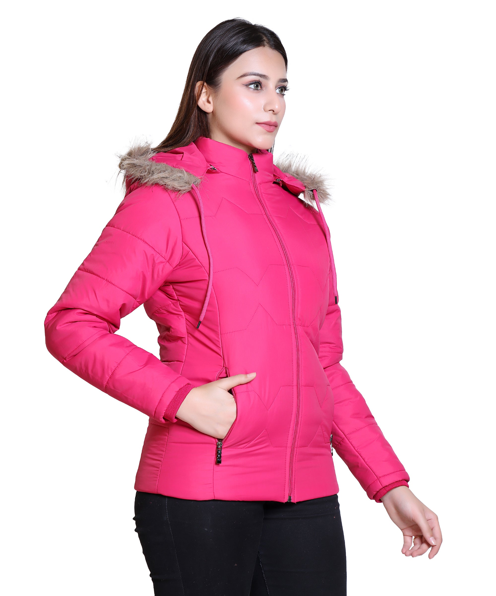 C9 Full Sleeve Dark Pink Jacket image 3