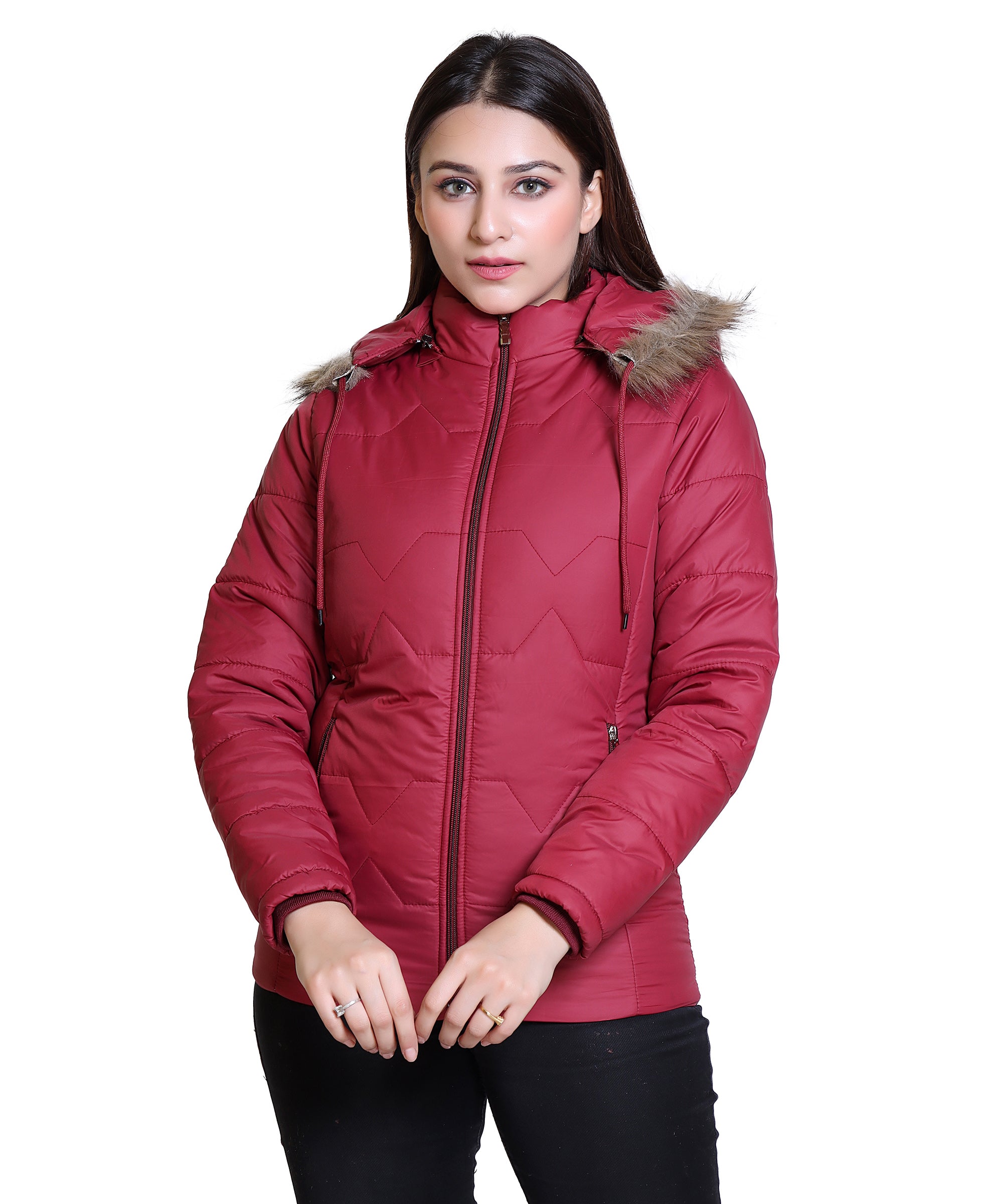 C9 Full Sleeve Maroon Jacket image 2