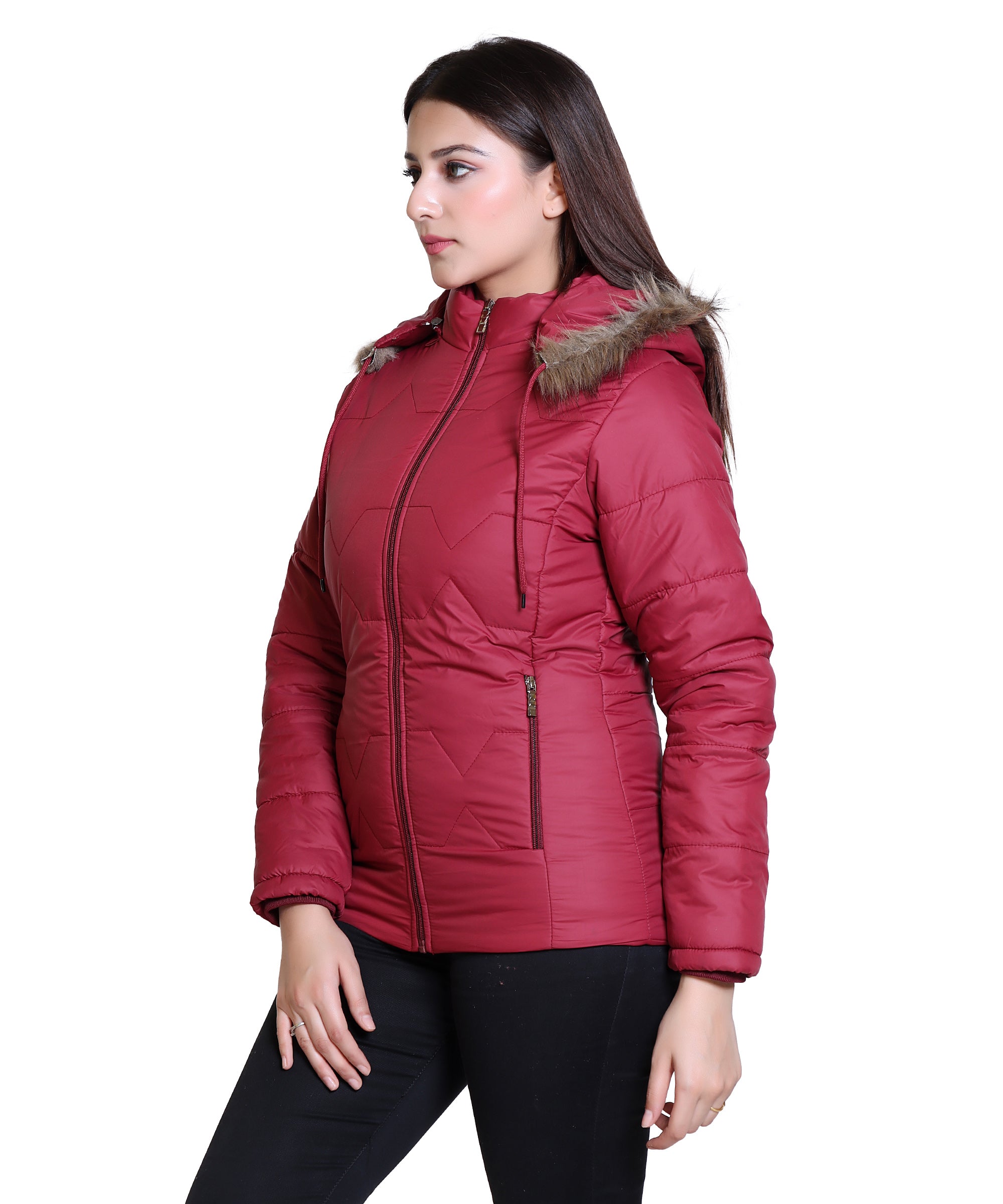 C9 Full Sleeve Maroon Jacket image 4